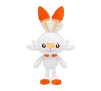 Pokemon Center Original Soft Plush, Stuffed Toy, Peluche 28cm, Scorbunny Flambino Hopplo…