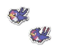Pokémon Center : Taillow & Swellow Pokémon Pixel Pins (lot de 2), 0, Alliage de zinc/émail dur, Pas de gemme