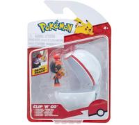 Pokémon Charbambin et Speed Ball Clip 'N' Go