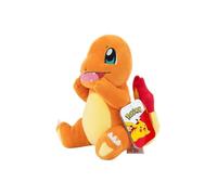 Pokemon Charmander 20,3 cm en Peluche Ultra Douce de qualité Officielle, Parfaite pour Jouer et Afficher