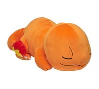 Pokemon Charmander en peluche de 18 pouces en peluche - Adorable Charmander somnifre - Matriau en peluche ultra-doux parfait pour jouer clin
