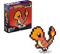 Mega Pokémon Pixel Art Charmander Construction Game Orange