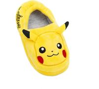 Pokemon - Chaussons pour enfants, 3D NS6735 (32 UE) (Jaune/gris chiné/noir)