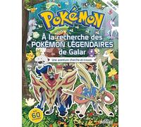 Pokémon - Cherche-et-trouve - À la recherche des Pokémon Légendaires de Galar - Avec stickers - Dès 6 ans