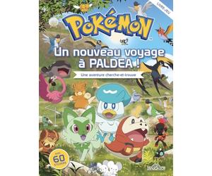 Pokémon - Cherche-et-trouve - Un nouveau voyage à Paldea - Avec des stickers - Dès 6 ans