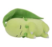 Pokémon Chikorita Sleeping Plush - 45cm Premium Plush in Sleeping Pose