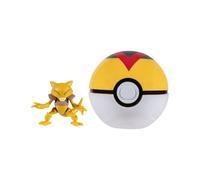Pokémon Clip N Go Abra 2inch Battle Figure And Level Ball Accessory