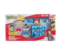 Pokémon Clip N Go Bandolier Promo - Figurine de combat Pikachu & Sprigatito - 3 Pokéballs, ceinture, sac - Kit de jouets pour enfants de 4 ans et plus - Produit officiel Pokémon pour enfants