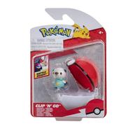 Pokemon Clip N Go Battle Feature Set de figurines et prêt à l'action (Oshawott et Poke Ball)