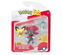 Pokémon Pack de 3 Figurines de Combat G