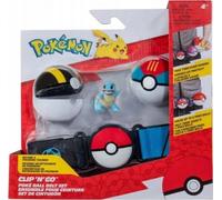 Pokémon, Clip N Go Ensemble De Ceinture - Bleu