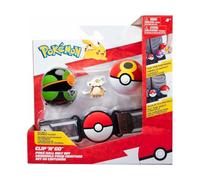Pokémon Clip N Go Figurine avec ballon et ceinture