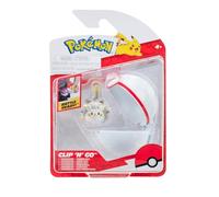 Pokémon Clip 'N' Go Togedemaru and Premier Ball - Includes 5 Pouces Battle Figure and Premier Ball Accessory
