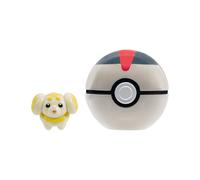 Pokémon Jazwares Clip'n'Go Poké Balls Fidough & Timer Ball