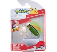 Pokémon Clip'n'Go Poké Balls - Menki & Nestball avec figurine G
