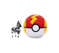 Pokémon Zébibron et Speed Ball Clip ‘N’ Go Comprend Une Figurine de Combat de 5 cm et Un Accessoire Speed Ball.
