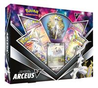 Pokemon - Coffret - 4 Boosters - Arceus-V - Collection Avec Figurine