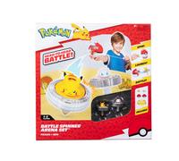 Pokémon Ensemble Battle Spinner Arena – 2 toupies de combat, 2 lanceurs Poké et arène de combat