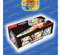 JCC Pokémon : Boîte Surprise Écarlate et Violet - Évolutions Prismatiques (4 boosters et 1 Carte Promo Brillante)