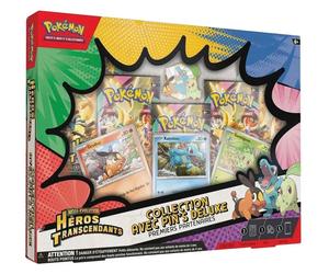 Pokémon - Coffret Collection avec Pin's Deluxe ME2.5 Héros Transcendants
