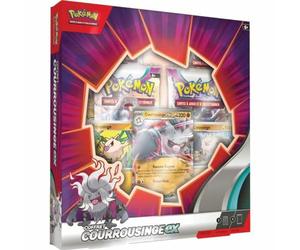 Pokémon : Coffret Courrousinge-ex - Jeux de société - Jeux de Cartes - Cartes à Collectionner - A partir de 6 Ans - Version française