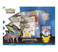 Pokémon - Coffret de Broches de célébrations (25ème Anniversaire) - Jeu de Cartes - à partir de 6 Ans - 2 Joueurs - 10 Minutes de Temps de Jeu ou Plus