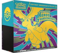 Pokémon : Coffret Dresseur d’élite Méga-Évolution - Héros Transcendants (1 Carte Promo entièrement illustrée, 9 boosters et des Accessoires de Jeu Premium)