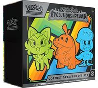 Pokemon - Coffret Dresseur d'Élite - Ecarlate et Violet - Evolutions à Paldéa (EV02) - Jeux de société - Cartes à Collectionner - A partir de 6 Ans - Version française