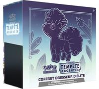 Pokemon | Coffret Dresseur d'Élite | Epée et Bouclier - Tempète Argentée (EB12) | Cartes à Collectionner | A partir de 6 Ans Bleu