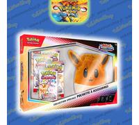 Pokémon: Collection spéciale Pochette à Accessoires Écarlate et Violet - Évolutions Prismatiques du JCC Pokémon (5 boosters et Une Pochette à Accessoires)