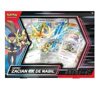 Pokémon – Coffret Zacian-ex de Nabil – 3 promos brillantes, 1 carte grand format, 4 boosters