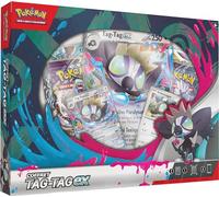 Pokémon Coffret JCC Tag-Tag-ex – 2 cartes promo brillantes, 1 grand format, 4 boosters