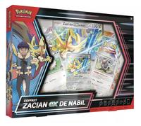 Pokémon – Coffret Zacian-ex de Nabil – 3 promos brillantes, 1 carte grand format, 4 boosters