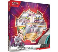 Pokémon- Collection Annihilape-ex du JCC (Trois Cartes holographiques et Quatre boosters) édition en Italien, 290-60296