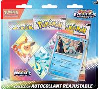 JCC Pokémon : Collection Autocollant réajustable Écarlate et Violet - Évolutions Prismatiques - Givrali (1 Carte Promo Brillante et 3 boosters)