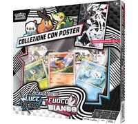 Pokémon: Collection avec Affiche Unima du GCC (Trois Cartes holographiques et Quatre enveloppes d'expansion)