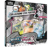 Pokémon: Collection avec Affiche Unima du GCC (Trois Cartes holographiques et Quatre enveloppes d'expansion)