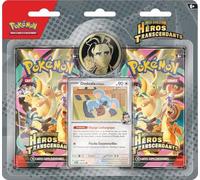 Pokémon : Collection Méga-Évolution - Héros Transcendants - Okuba (1 Carte Promo Brillante, 1 pièce et 2 boosters)