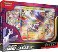 Pokémon: Collection Mega Latias-ex du GCC Pokémon (Une Carte holographique, Une Carte lenticulaire géante et Quatre enveloppes d'expansion)