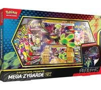 Pokémon: Collection Premium Mega Zygarde-ex du JCC Pokémon (Une Carte, Une Carte lenticulaire géante, Un Autocollant et Huit enveloppes d'expansion), édition en Italien