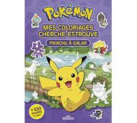 Pokémon - Coloriages cherche-et-trouve - Pikachu à Galar - Avec des stickers - Dès 5 ans