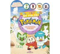 Pokémon - Coloriages en folie ! - Les Pokémon à Paldea - Coloriages avec des stickers - Dès 6 ans