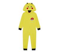Pokémon Combinaison à Capuche pour garçons ou Filles, Pikachu, 4-5 Ans