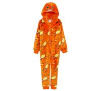 Pokémon Combinaison Enfant Fille Garçon Déguisement Tout-en-Un Pyjama avec Capuche 3D en Polaire Fermeture Éclair Loungewear
