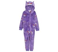 Pokémon Combinaison Enfant Fille Garçon Déguisement Tout-en-Un Pyjama avec Capuche 3D en Polaire Fermeture Éclair Loungewear