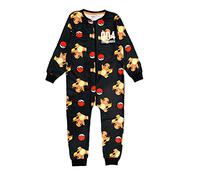 Pokémon Combinaison Garçon Âge 4-12 ans, noir/orange, 9-10 Years
