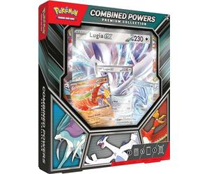 Pokémon: Combined Powers Premium Collection - Langue Anglaise du JCC Pokémon (7 Cartes Brillantes, 1 Carte Grand Format et 11 boosters)