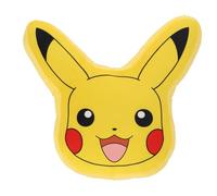 POKEMON - Coussin 3D Pikachu 35x35 cm - 100% Polyester - Jaune