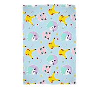 Pokémon Couverture Polaire Officielle | Jet Ultra Doux et Chaud | Design Spirit | Parfait pour Maison, Chambre, soirées Pyjama et Camping | 100 x 150 cm | Multicolore