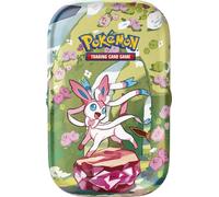 Pokémon JCC DE Cartes À Collectionner : Mini Boîte Carmesin & Pourpre - Évolutions Prismatiques : Félinara (2 boosters & 1 pièce)